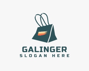 Supermarket - Colorful Shopping Bag logo design