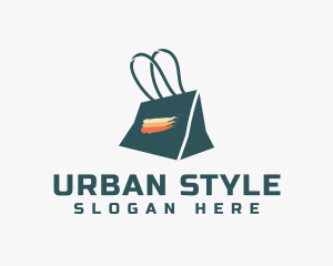 Shop - Colorful Shopping Bag logo design