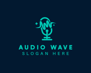 Sound - Audio Sound Microphone logo design