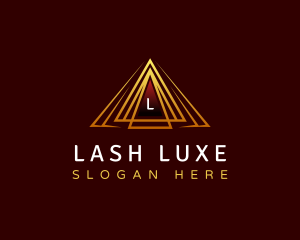 Luxury Pyramid Finance logo design