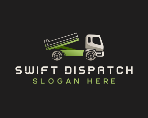 Truck Vehicle Transportation logo design