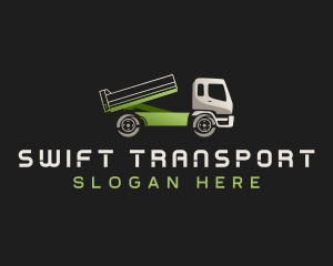 Truck Vehicle Transportation logo design