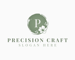 Floral Craft Wedding Event logo design