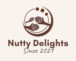 Nut - Organic Nut Tree logo design