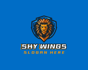 Gaming Shield Lion Logo