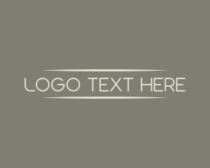 Minimalist - Modern Simple Business logo design
