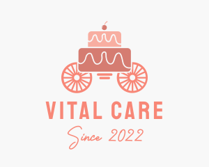 Cake Shop - Birthday Cake Carriage logo design