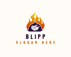 Flame Roast Chicken Logo