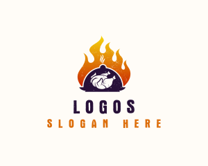 Flame Roast Chicken Logo