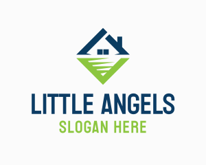 Mortgage - House Lawn Realty logo design