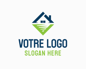 Workshop - House Lawn Realty logo design