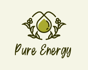 Oil - Natural Oil Therapy logo design
