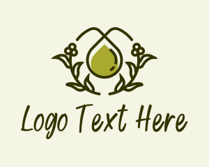 Relaxation - Natural Oil Therapy logo design