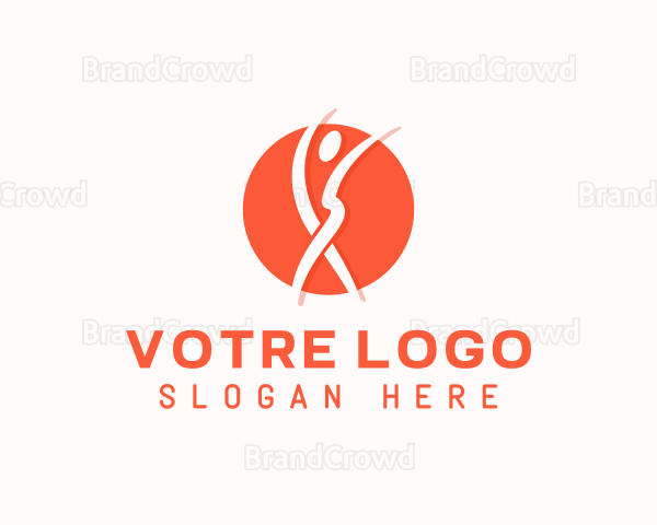 Yoga Fitness Lifestyle Logo