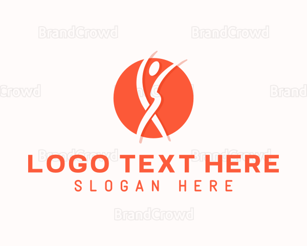 Yoga Fitness Lifestyle Logo