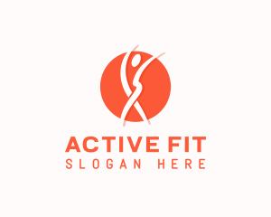 Yoga Fitness Lifestyle logo design