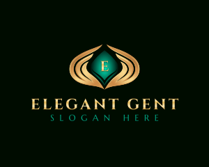 Elegant Premium Wings logo design