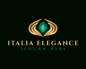 Elegant Premium Wings logo design