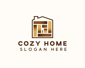 Flooring Home Improvement logo design