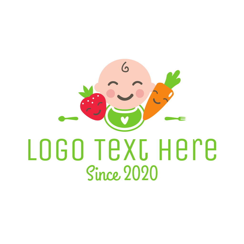 Baby Food Logo Brandcrowd Logo Maker