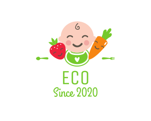 Ingredients - Vegetable Baby Food logo design