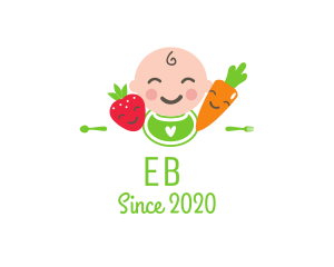 Canned Food - Vegetable Baby Food logo design