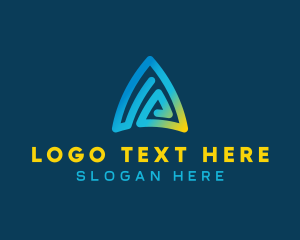 Ecommerce - Modern Business Letter A logo design