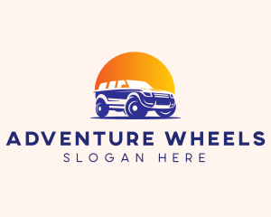 4wd - SUV Mechanic Automobile logo design