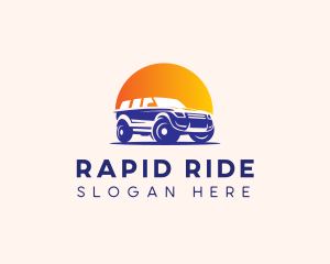 SUV Mechanic Automobile logo design