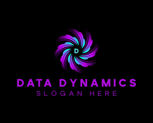 Tech Data Motion logo design