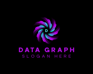 Tech Data Motion logo design