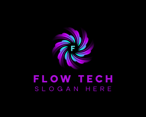 Tech Data Motion logo design