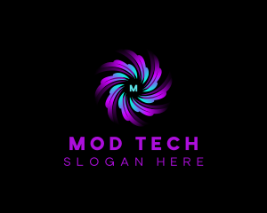 Tech Data Motion logo design