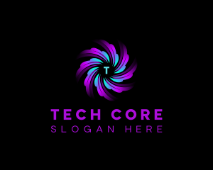 Tech Data Motion logo design