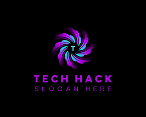 Tech Data Motion logo design