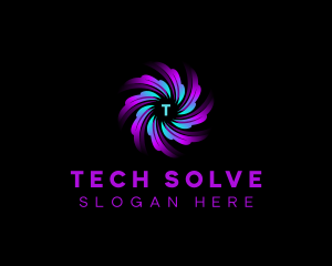 Tech Data Motion logo design