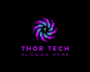 Tech Data Motion logo design