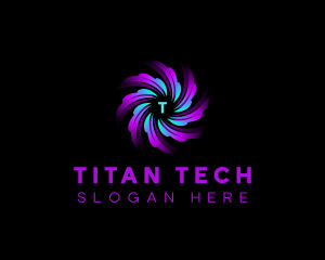 Tech Data Motion logo design