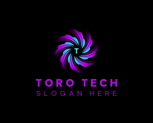 Tech Data Motion logo design