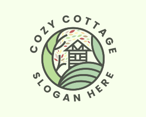 Cottage - Cottage Tree Landscape logo design