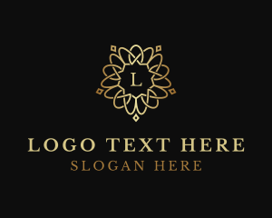 Deluxe - Luxury Ornament Decorative logo design