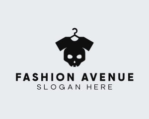 Clothing - Skull Tshirt Clothing logo design
