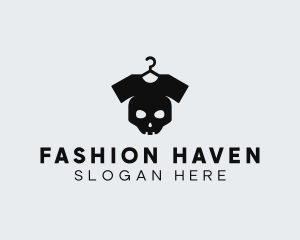 Clothing - Skull Tshirt Clothing logo design