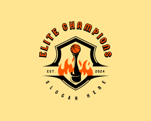 Championship - Basketball Championship Trophy logo design