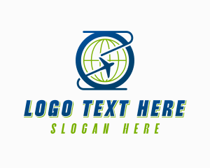 Logistics - Globe Aviation Airlines logo design