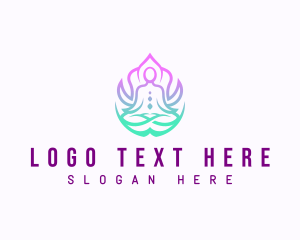 Healing - Holistic Healing Yoga logo design