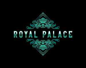 Elegant Royal Leaves logo design