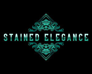 Elegant Royal Leaves logo design