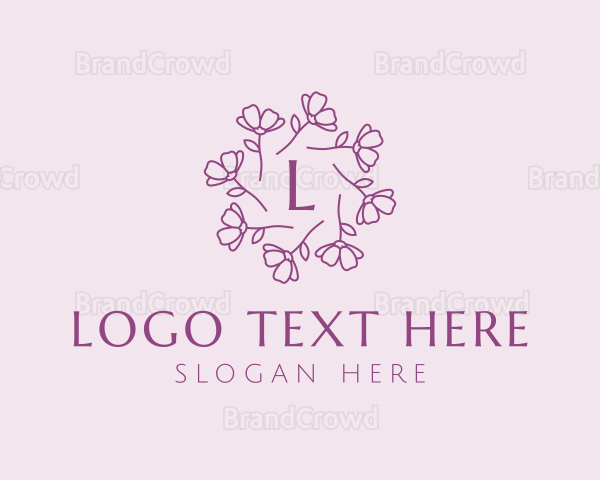 Flower Petal Garden Logo