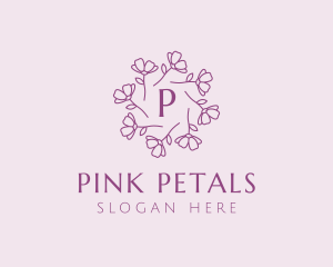 Flower Petal Garden logo design